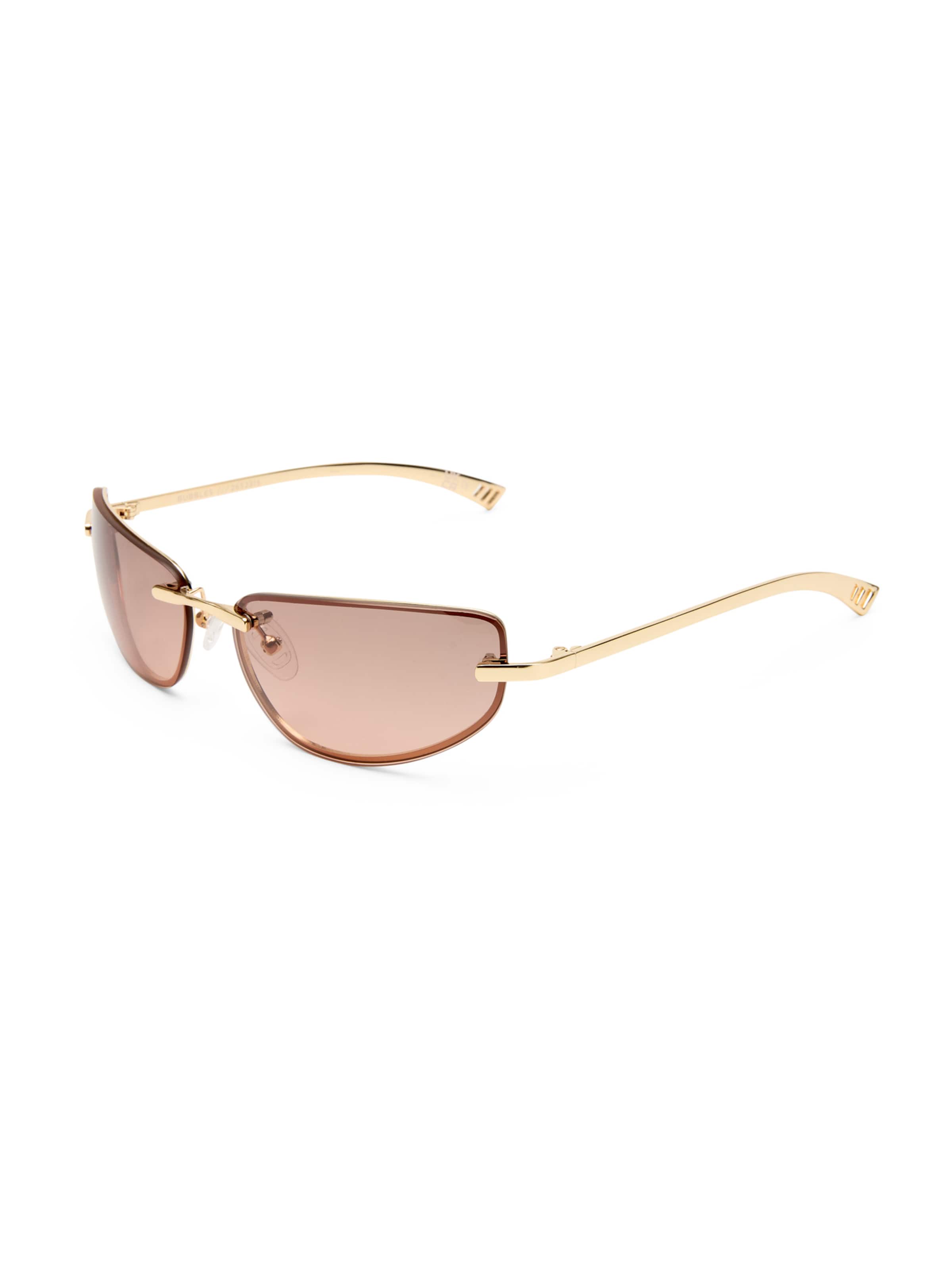 Lunettes de soleil 'BUBBLES' LE SPECS en or : devant