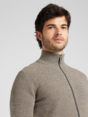 SELECTED Gebreid vest 'SLHRoss' in Grijs