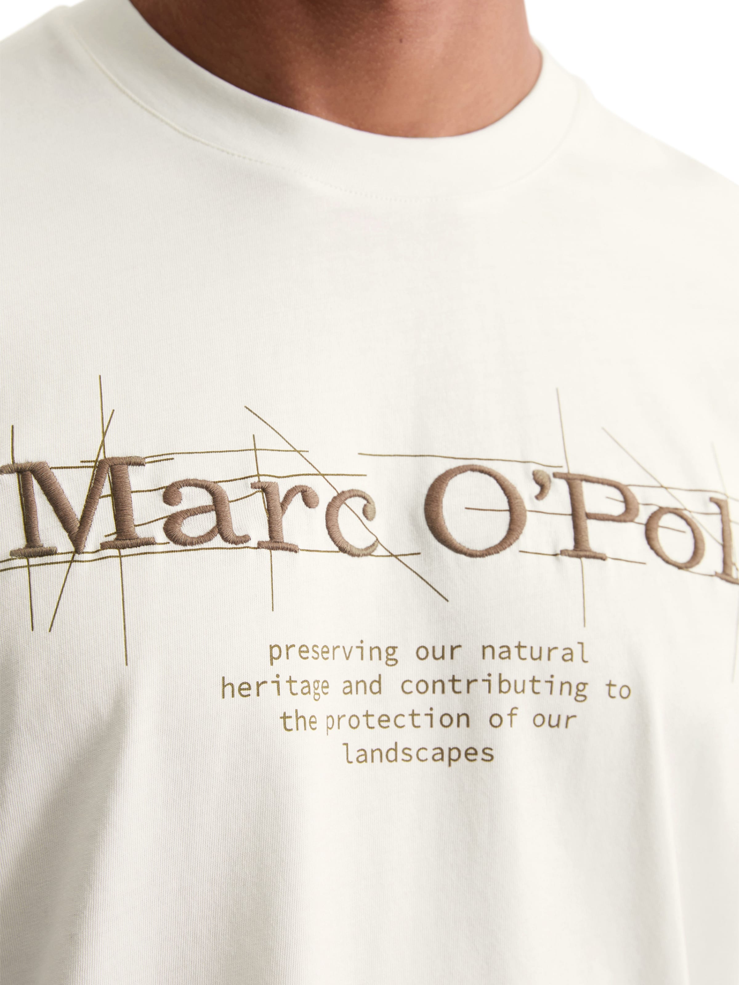 Marc O'Polo T-Shirt in Weiß