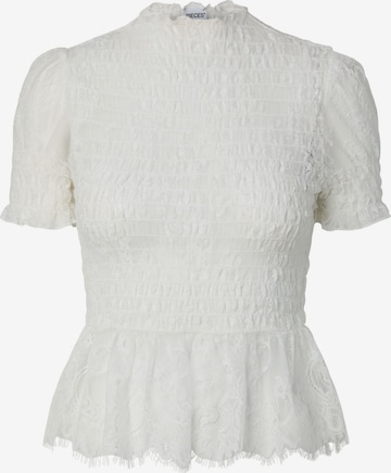 Camicia da donna 'PCJilly' di PIECES in bianco: frontale