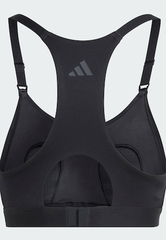 Bustier Soutien-gorge de sport 'Optime Workout' ADIDAS PERFORMANCE en noir