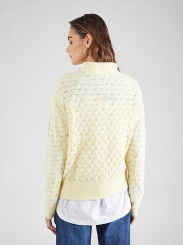 Samsøe Samsøe Sweater 'Pointelle' in Yellow