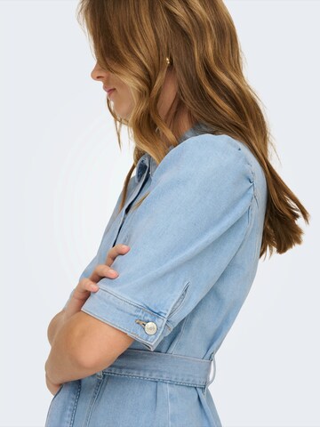 ONLY Blusekjole 'ONLVIBBE' i blå