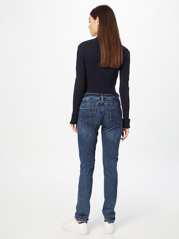 Slimfit Jeans 'New Brooke' de la Pepe Jeans pe albastru