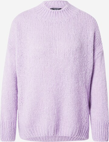 Pull-over 'Bi44ne' ZABAIONE en violet : devant