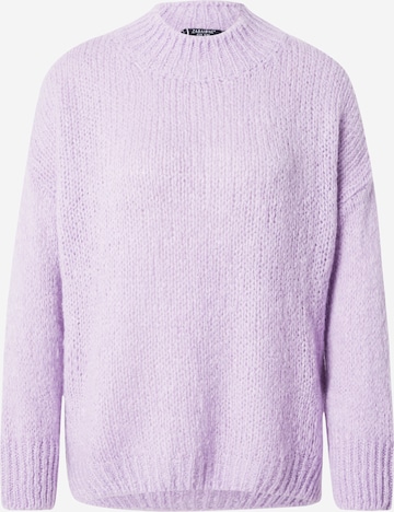 ZABAIONE - Pullover 'Bi44ne' em roxo: frente