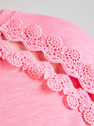 ONLY Carmakoma Shirt 'CARLIMLY' in Pink