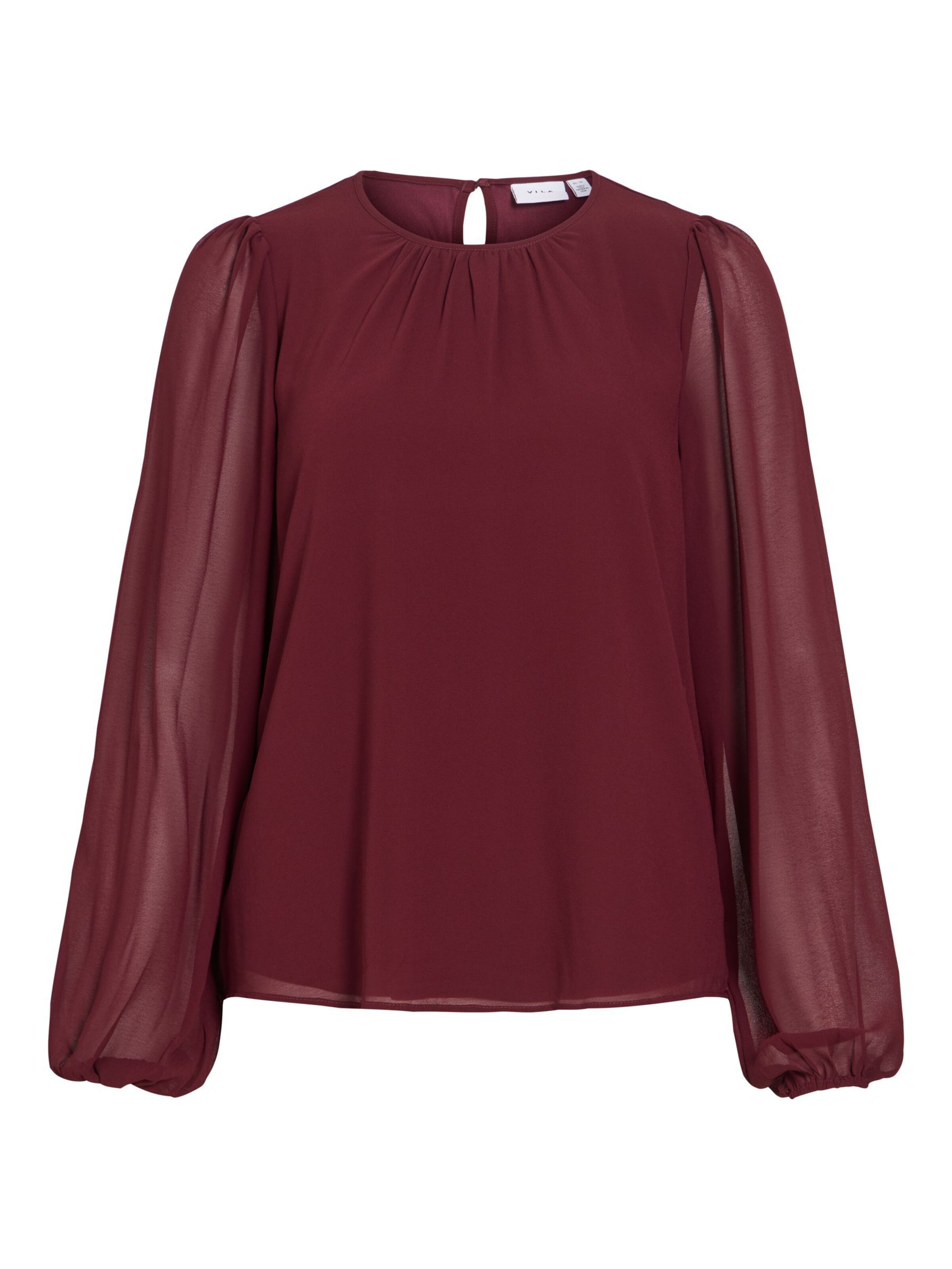 VILA Blouse in Red: front
