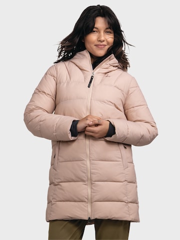 Schöffel Outdoormantel 'Boslix' in Roze: voorkant