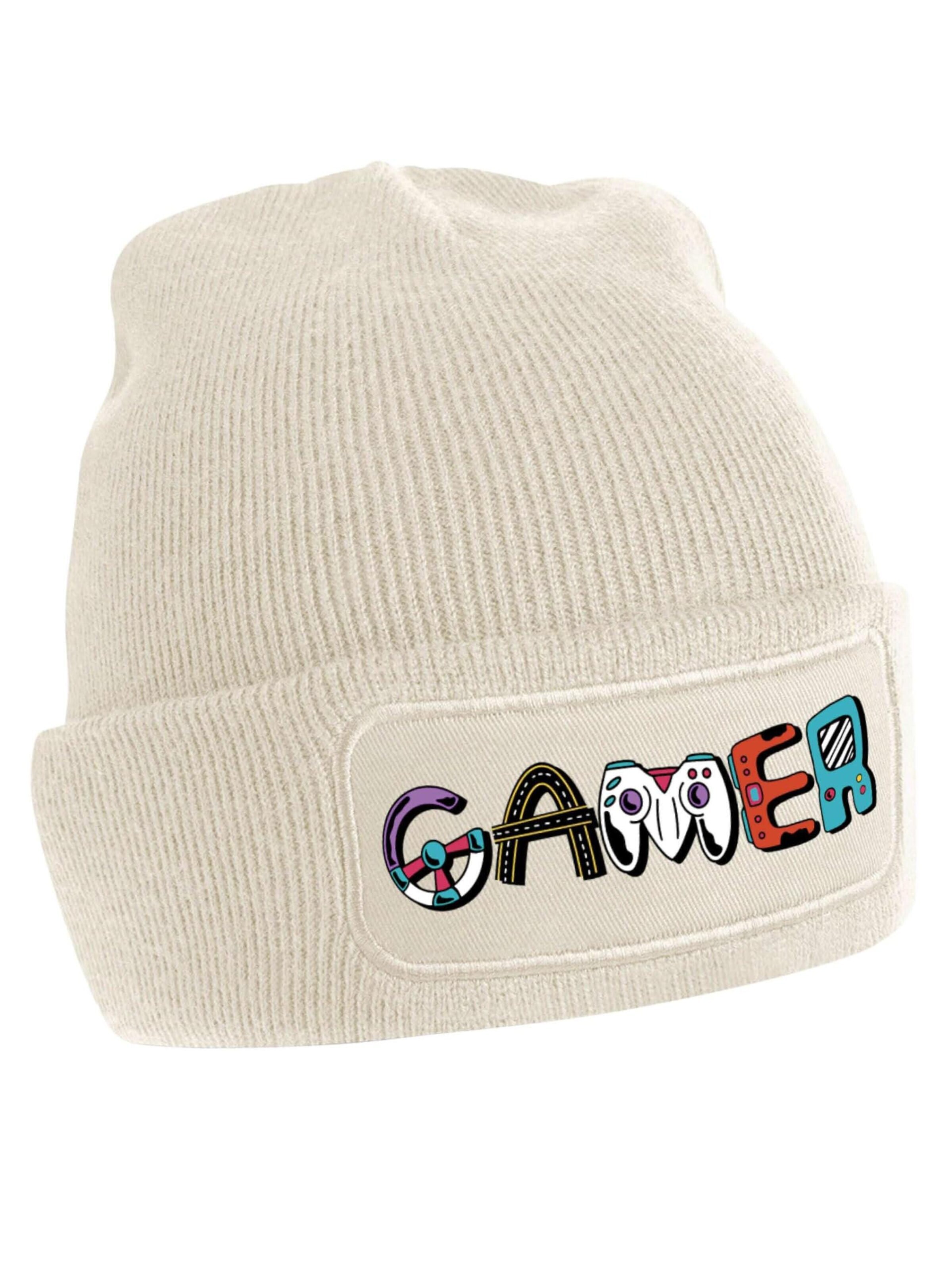 Youth Designz Beanie 'Gamer' in Beige