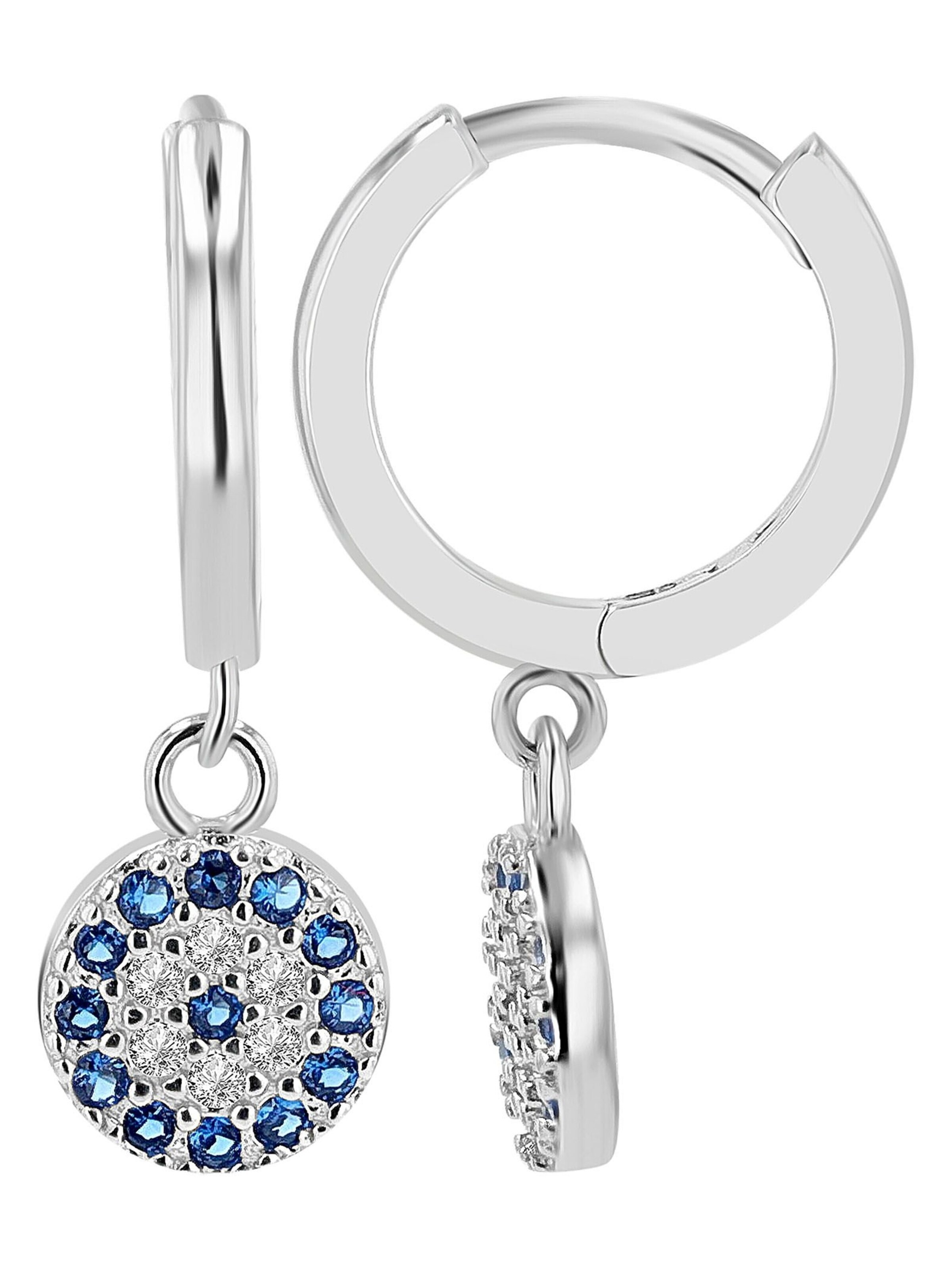 Akzent Ohrringe 'Amalia, 925 Sterlingsilber, langlebig'‌‌‌‌‌ in Silber