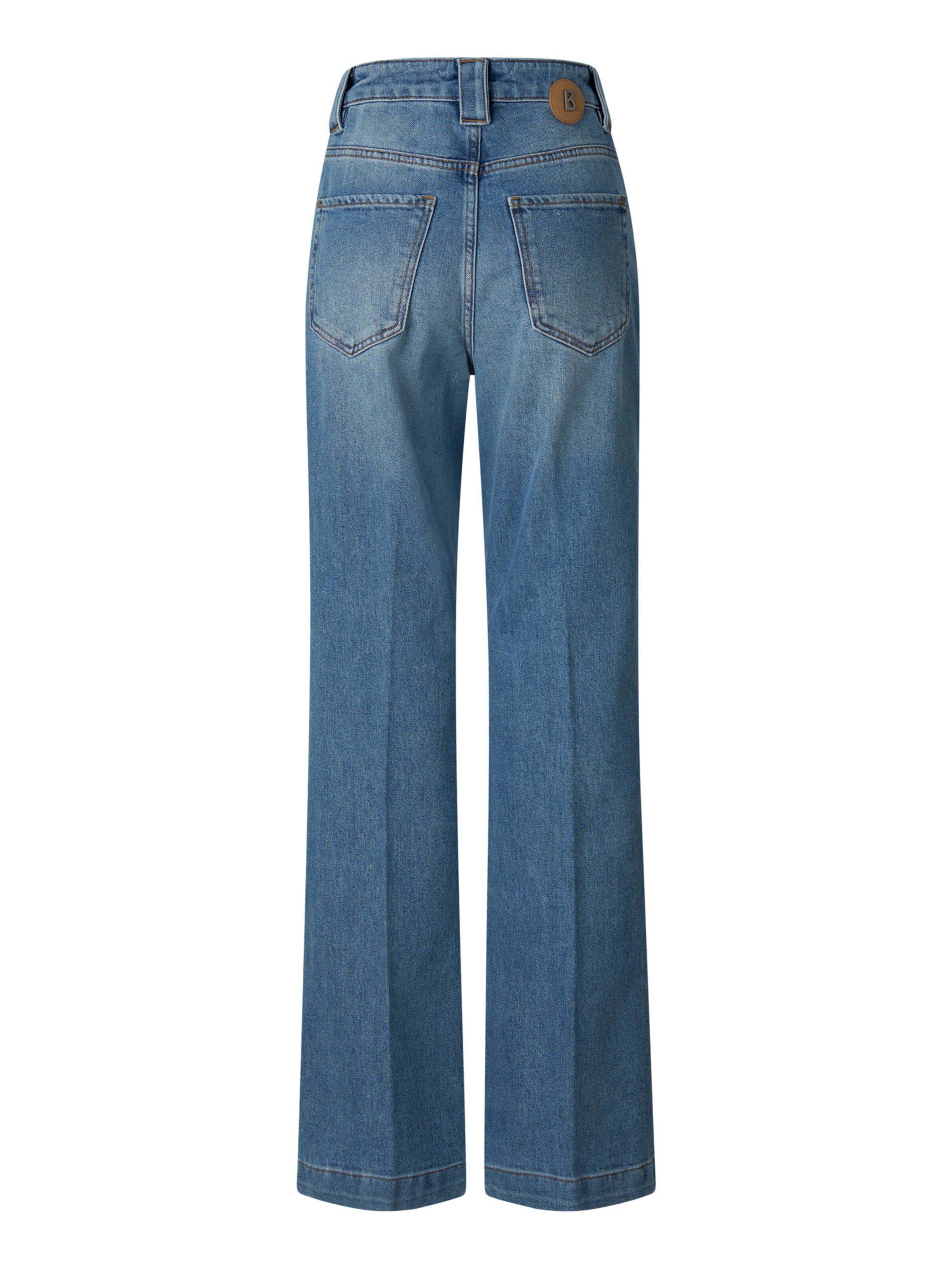 BOGNER Flared Jeans 'Devin' in Blau