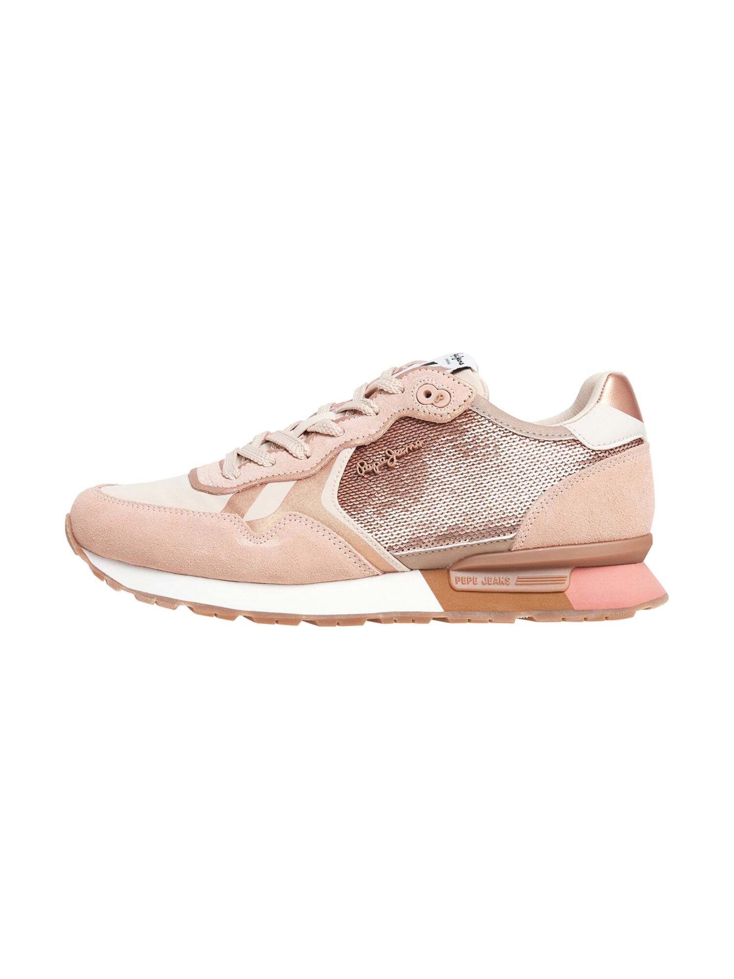 Pepe Jeans Sneaker  ' BRIT ' in Pink: Vorderseite