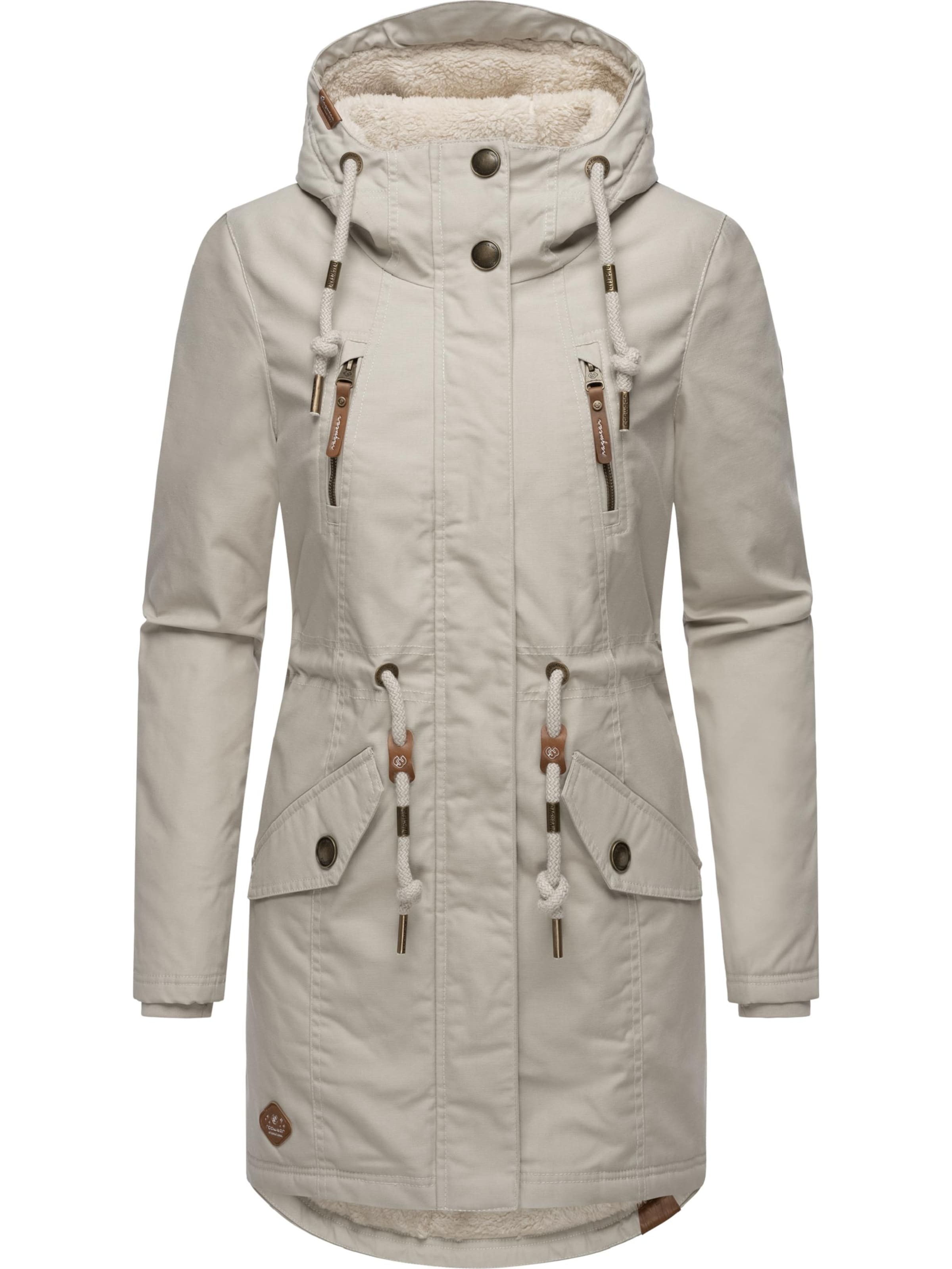Parka d’hiver 'Elsie' Ragwear en gris : devant