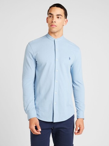 Regular fit Camicia di Polo Ralph Lauren in blu: frontale