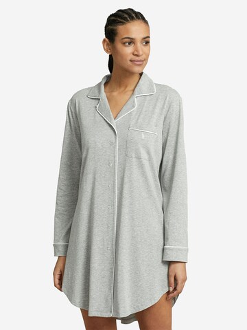 Polo Ralph Lauren Nachthemd ' Polo Essentials ' in Grau: Vorderseite