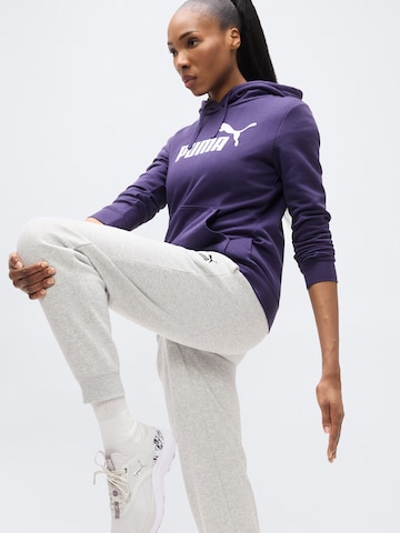 PUMA Athletic Sweatshirt 'ESS No. 1' in Purple