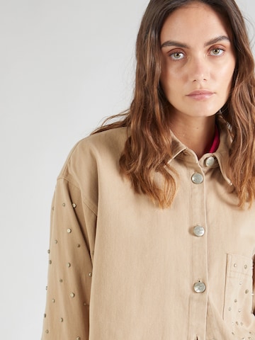 Copenhagen Muse Between-Season Jacket 'METEOR' in Beige