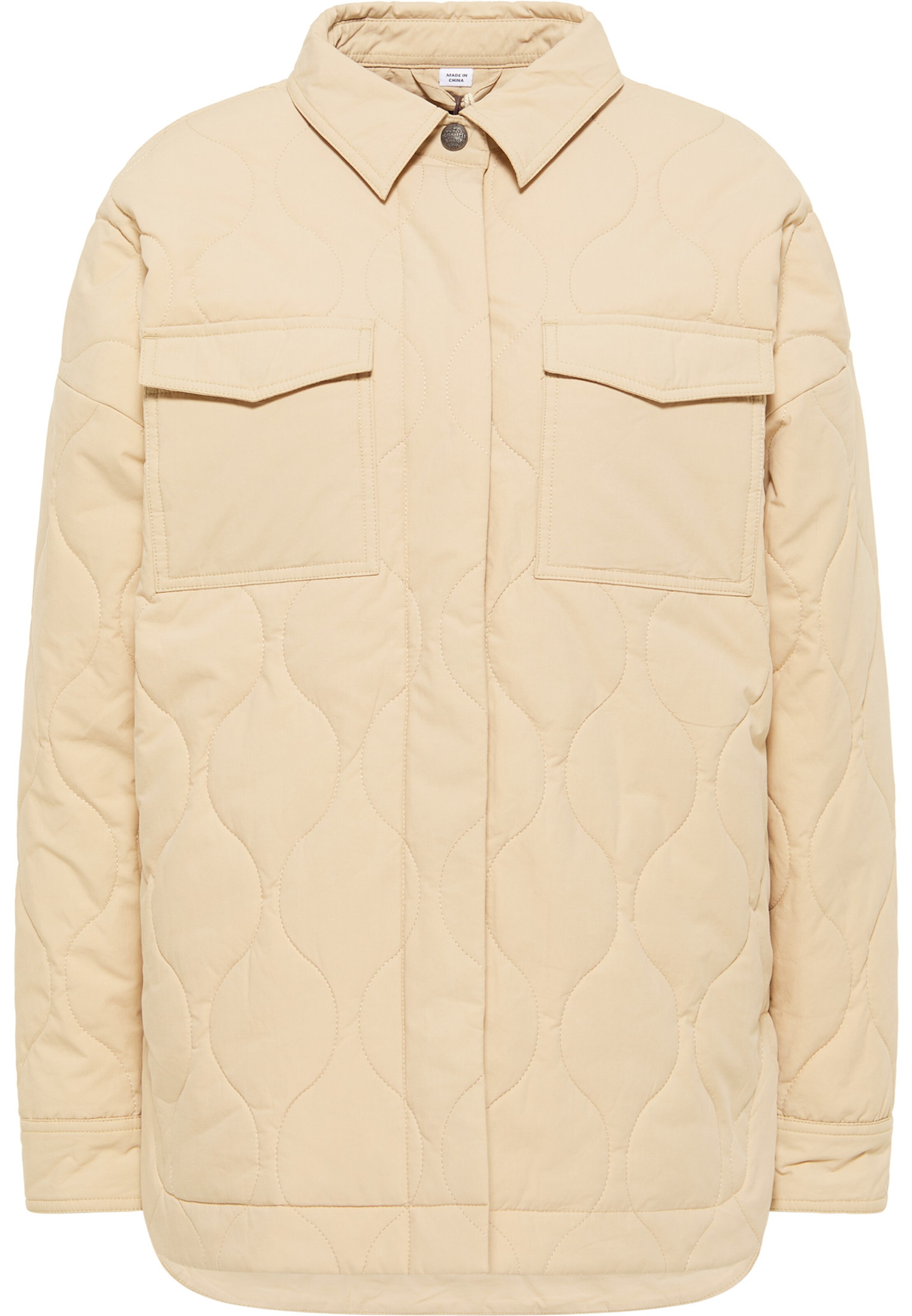 DreiMaster Vintage Between-season jacket in Beige: front