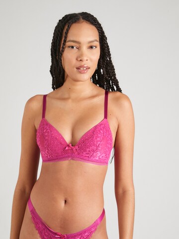 Hunkemöller Triangel BH 'Bessie' in Pink: predná strana