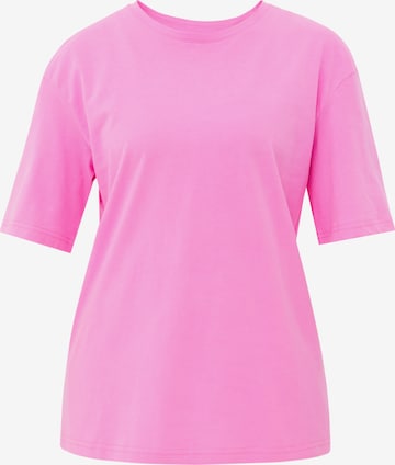 Finn Flare Shirt 'Basic' in Pink: Vorderseite