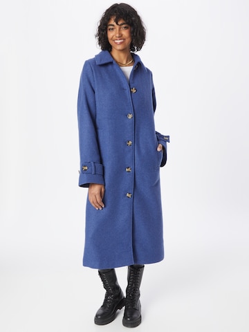 Envii Ανοιξιάτικο και φθινοπωρινό παλτό 'BISMUTH' σε μπλε: μπροστά