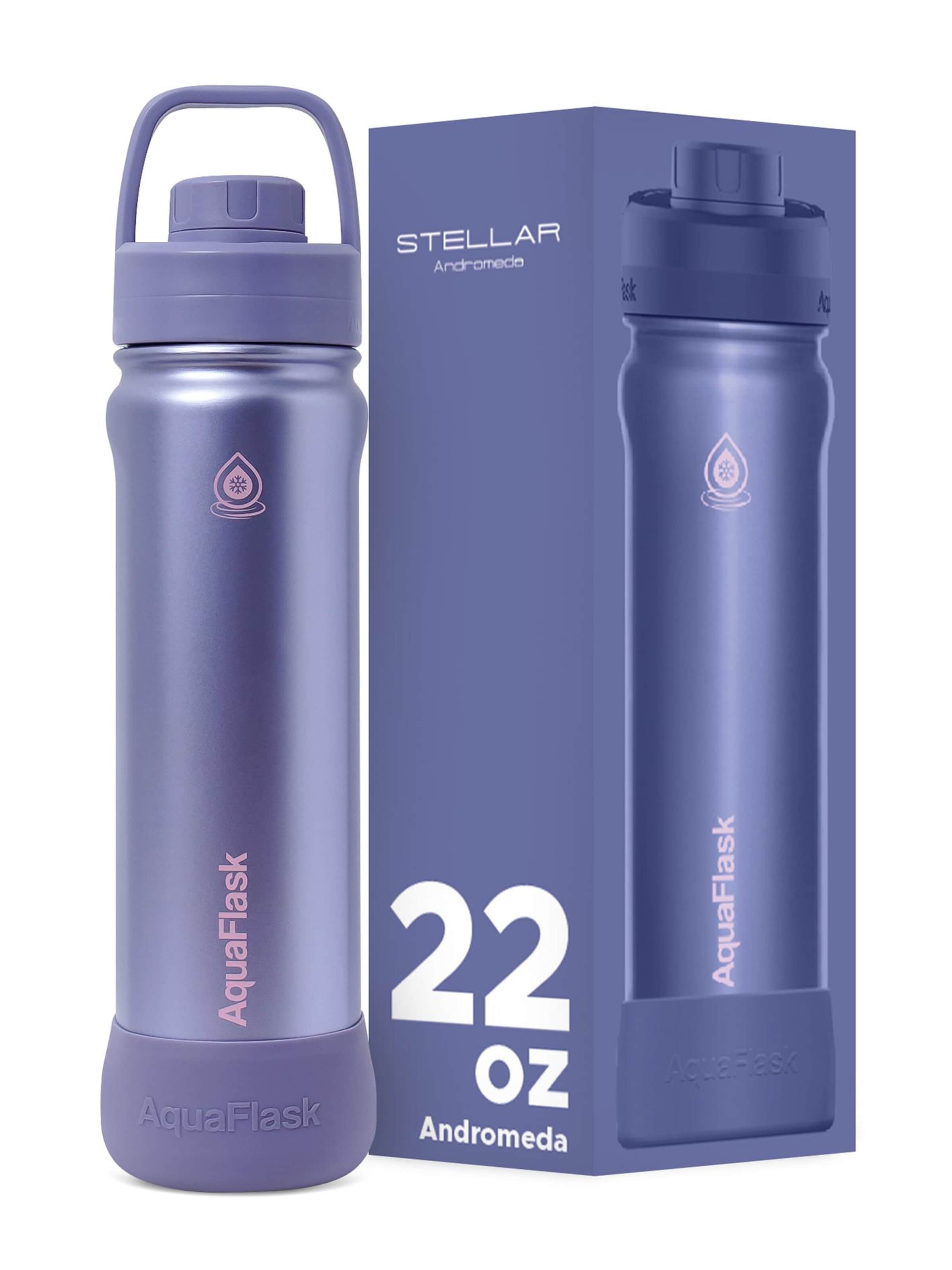 AquaFlask Láhev na vodu 'AquaFlask Termoláhev STELLAR 650 ml' – fialová