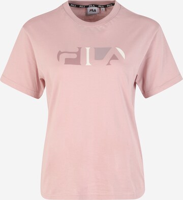 FILA Μπλουζάκι 'BRENK' σε ροζ: μπροστά