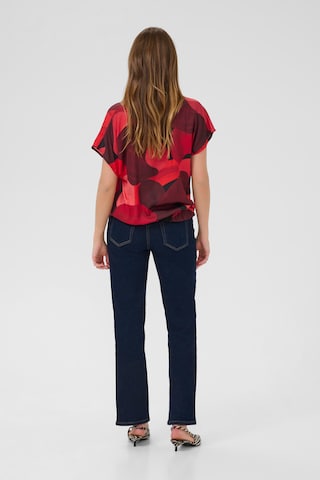 Chemisier 'Dana' CULTURE en rouge
