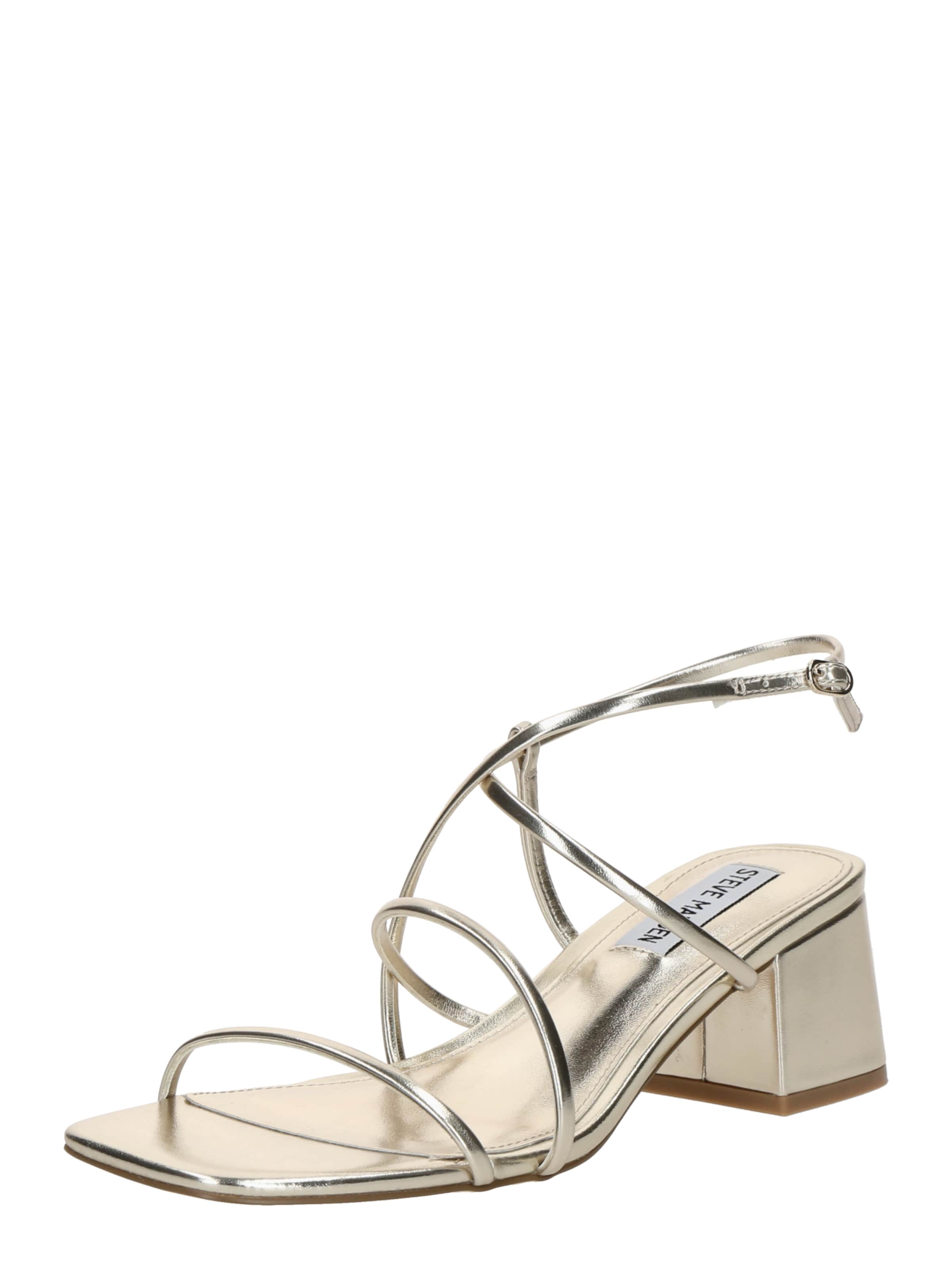 STEVE MADDEN Sandały z rzemykami 'Remmi' w kolorze złoty: przód