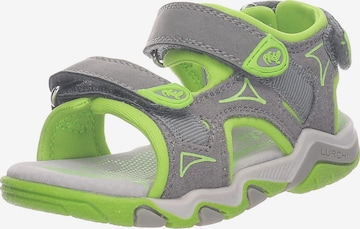 LURCHI Sandals & Slippers 'Bostan' in Grey: front