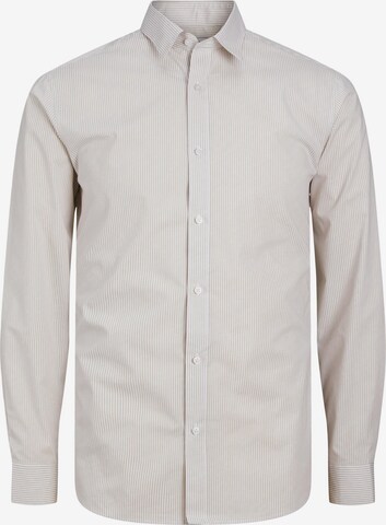 JACK & JONES Regular Fit Hemd 'JOE' in Beige: predná strana