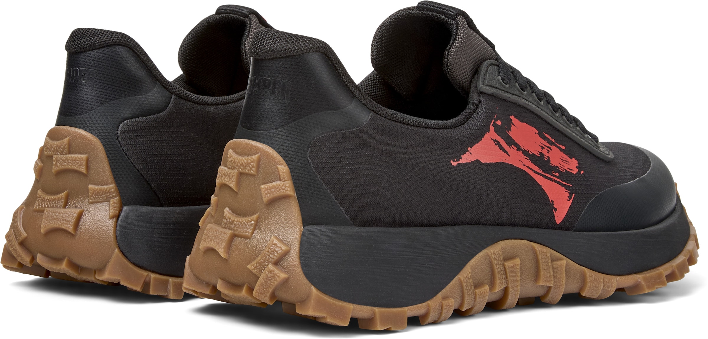 CAMPER Platform trainers 'Drift Trail' in Black