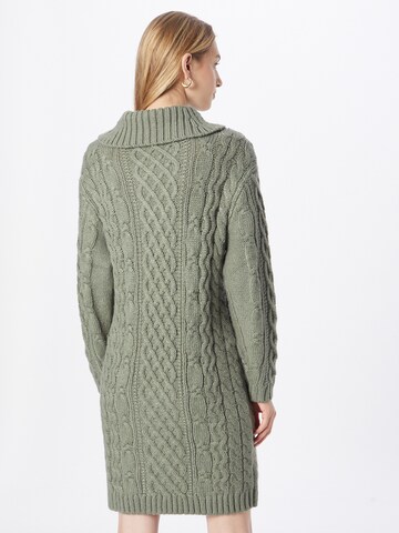 ABOUT YOU Knitted dress 'Noelia' in Green