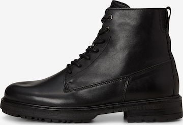 Marc O'Polo Schnürboots 'Rony' in Schwarz: Vorderseite