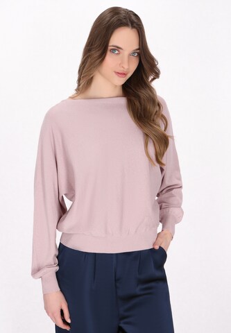 DreiMaster Klassik Sweater in Pink: front
