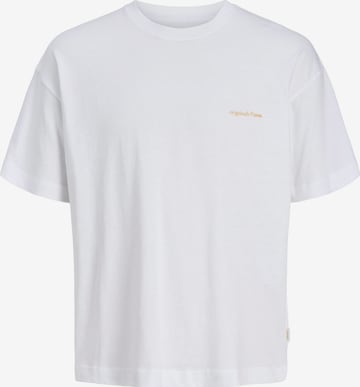 Jack & Jones Junior - Camiseta 'JORMONTAUK' en blanco: frente