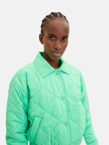 TOM TAILOR DENIM Between-season jacket in Green