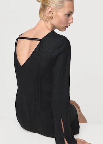 MANGO Kleid in Schwarz