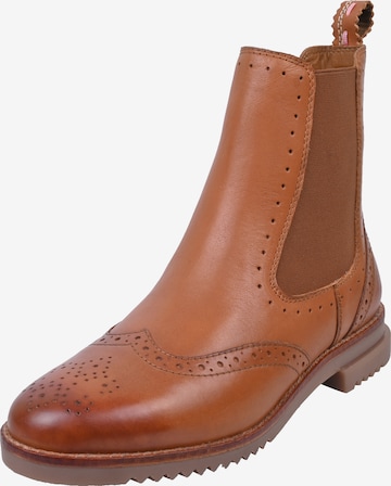 Crickit Chelsea Boot ' UDINE ' in Braun: Vorderseite