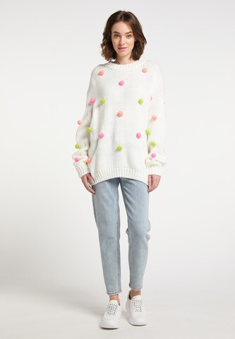 MYMO Oversized sweater in White