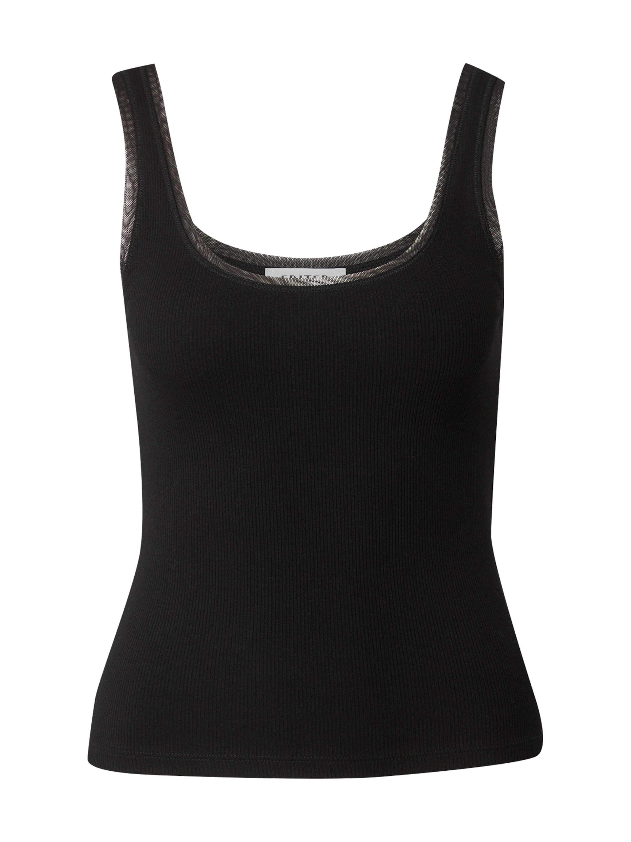 juoda EDITED Palaidinė be rankovių 'Marle': priekis