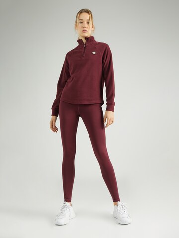 Coupe slim Pantalon de sport 'Lea' ONLY PLAY en rouge