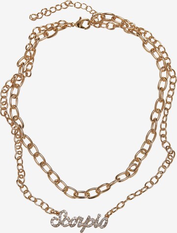 Urban Classics Necklace in Gold: front