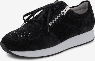 Baskets basses VITAFORM en noir : devant