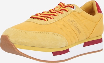 s.Oliver Sneakers in Yellow: front