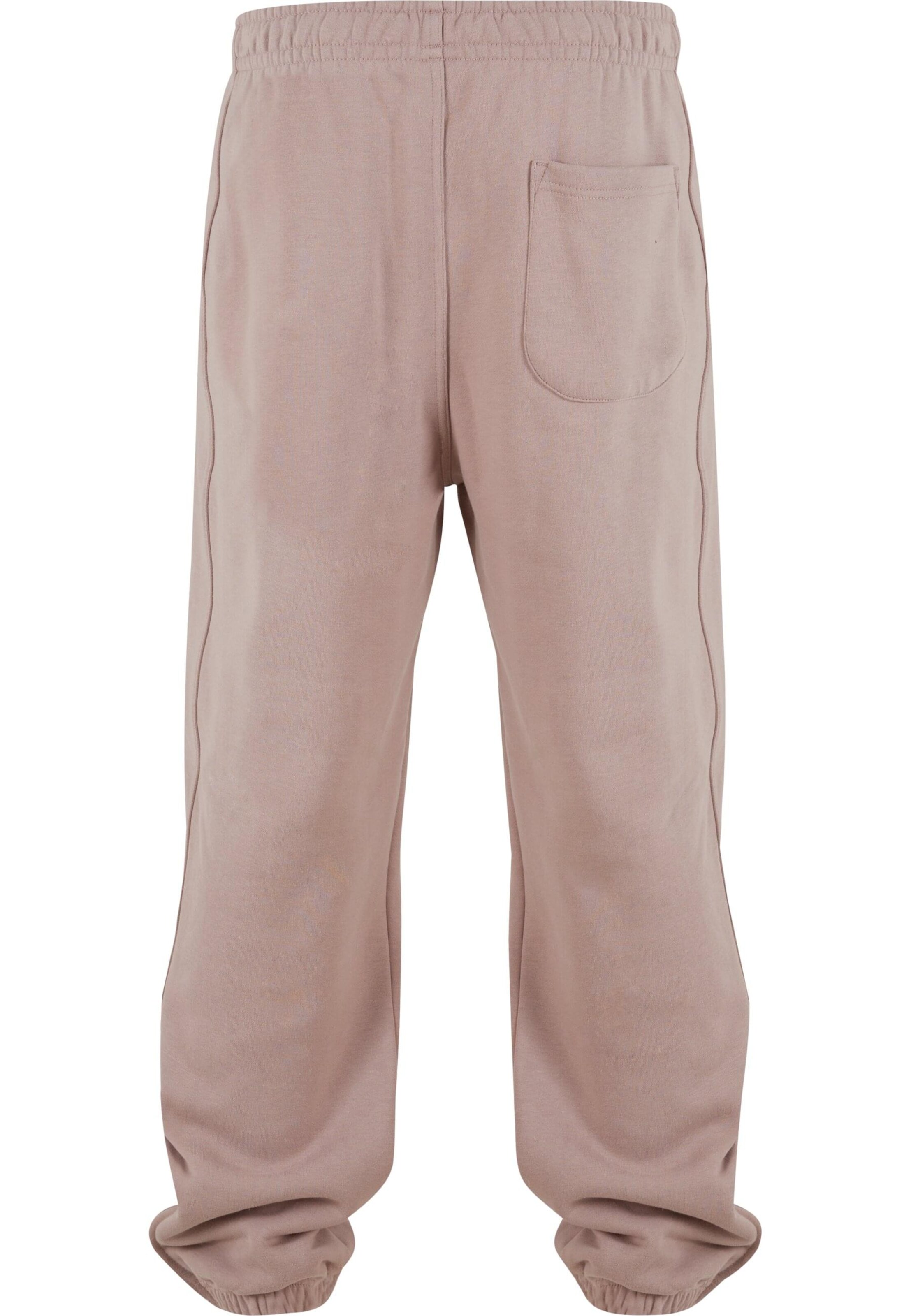 Urban Classics Tapered Trousers in Pink