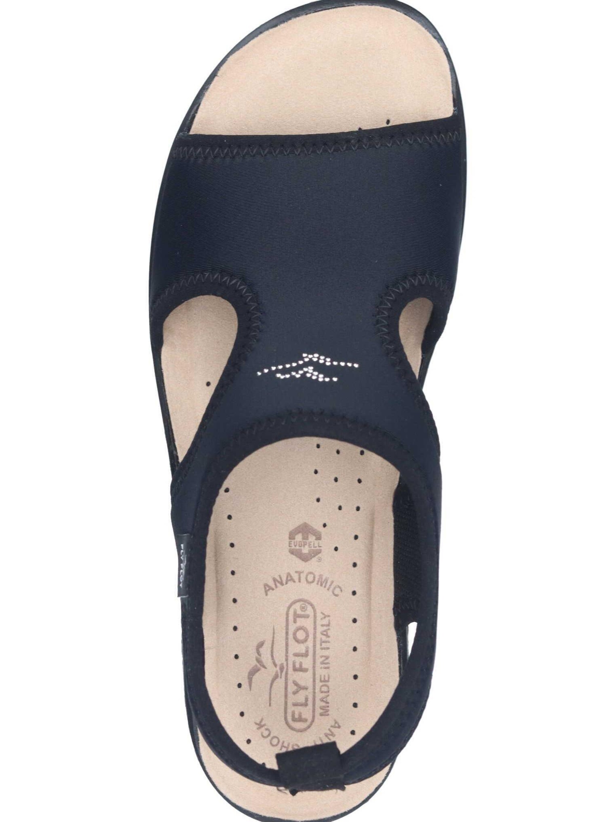 FLY FLOT Sandals in Black