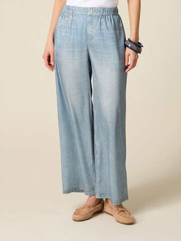 Baggy Pantalon oltre en bleu