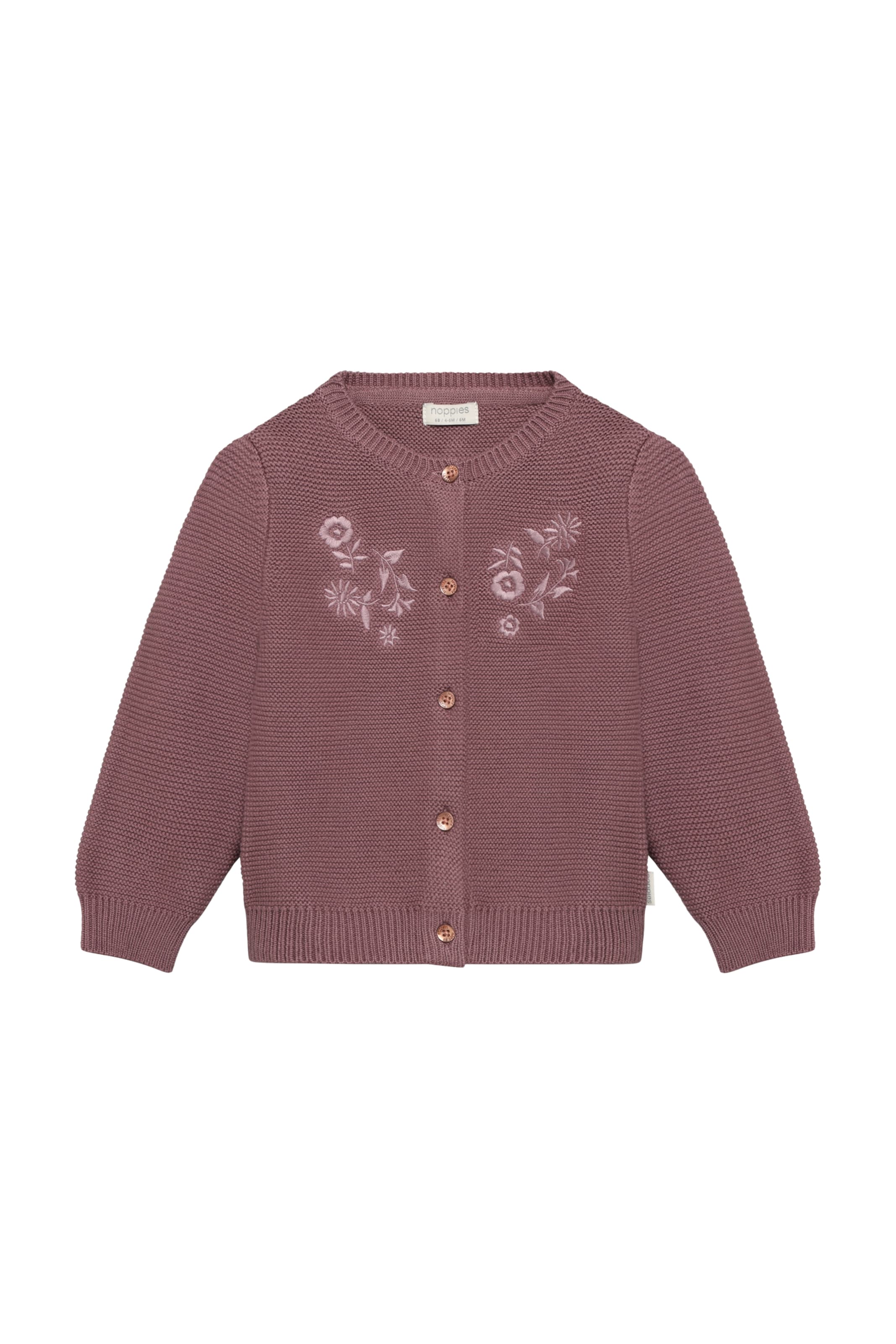 Noppies Knit cardigan in 50 in Dark pink, Item view